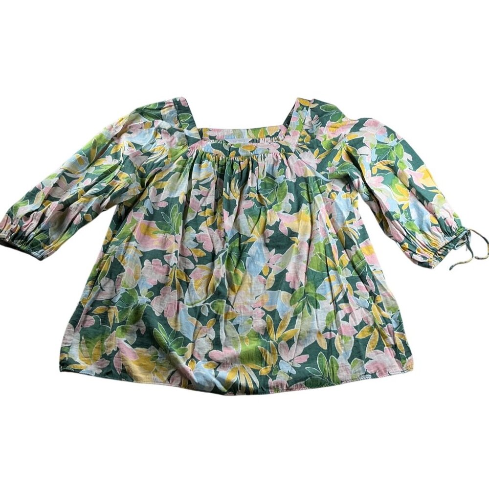 LC Lauren Conrad | Women’s Floral Blouse | Size M